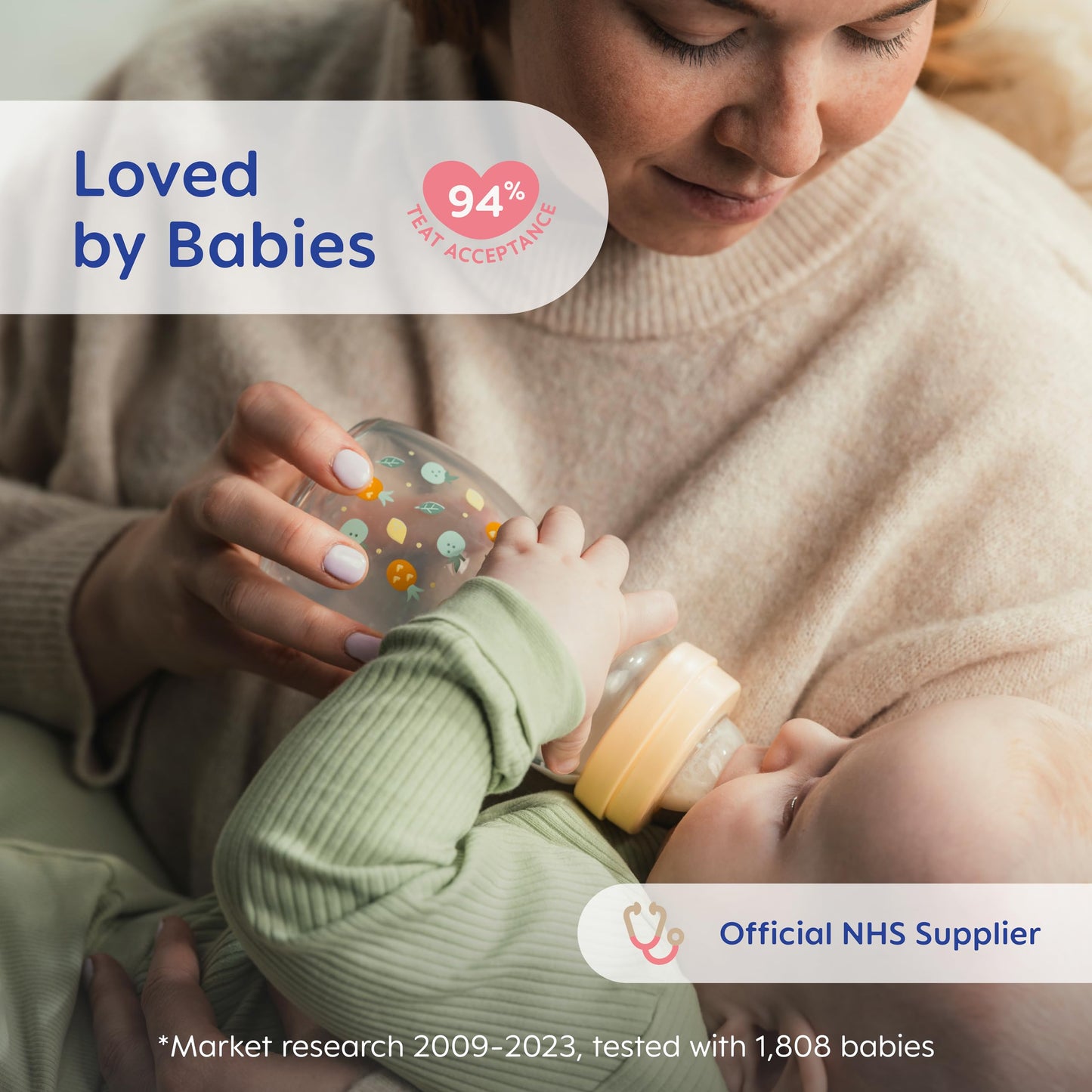 MAM Teats Size 2 | 4 Pack | Medium Flow | Fits All MAM Bottles | Suitable from 2+ Months | Made from SkinSoft Silicone | Baby Accessories for Newborn