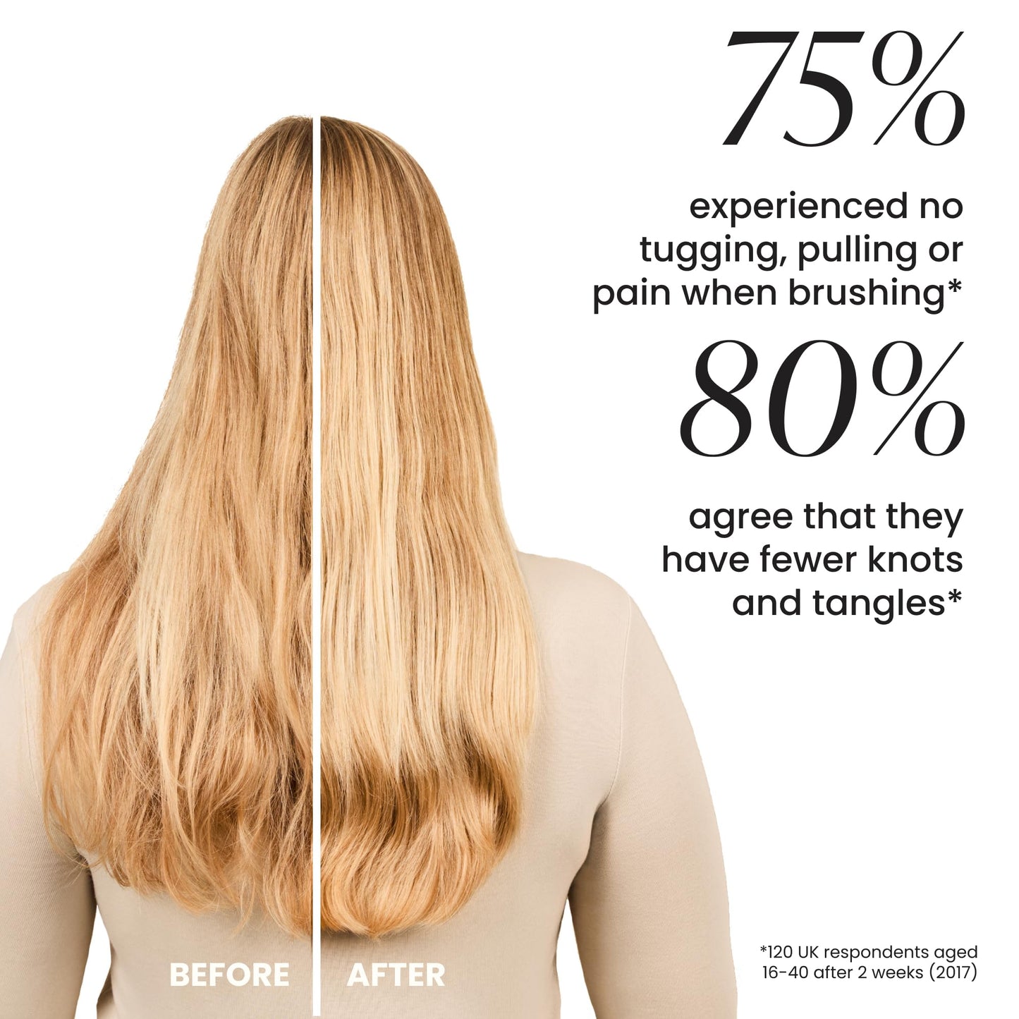 Tangle Teezer Ultimate Detangler Hairbrush - For Wet & Dry Hair - Detangling Brush for All Hair Types - Two-Tiered Teeth Reduce Breakage & Eliminate Knots - Millennial Pink