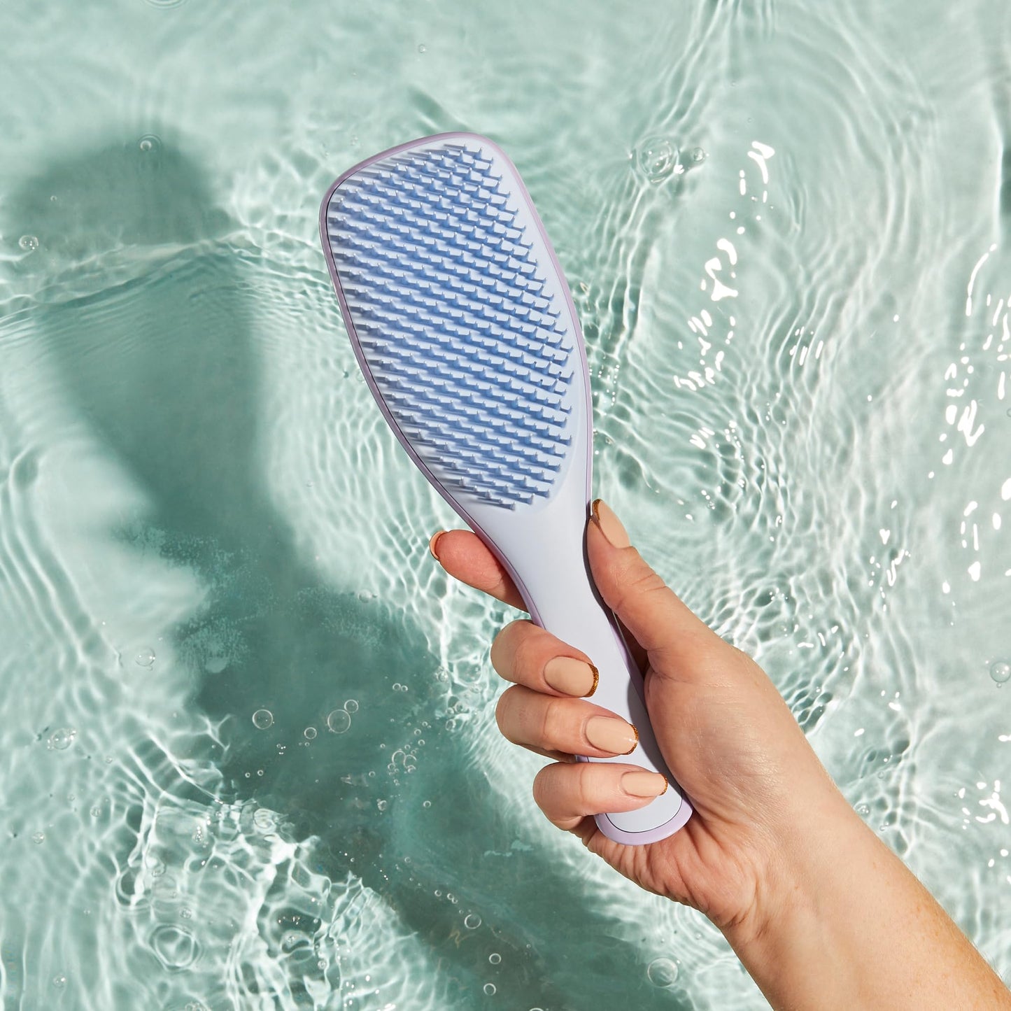 Tangle Teezer Ultimate Detangler Hairbrush - For Wet & Dry Hair - Detangling Brush for All Hair Types - Two-Tiered Teeth Reduce Breakage & Eliminate Knots - Millennial Pink