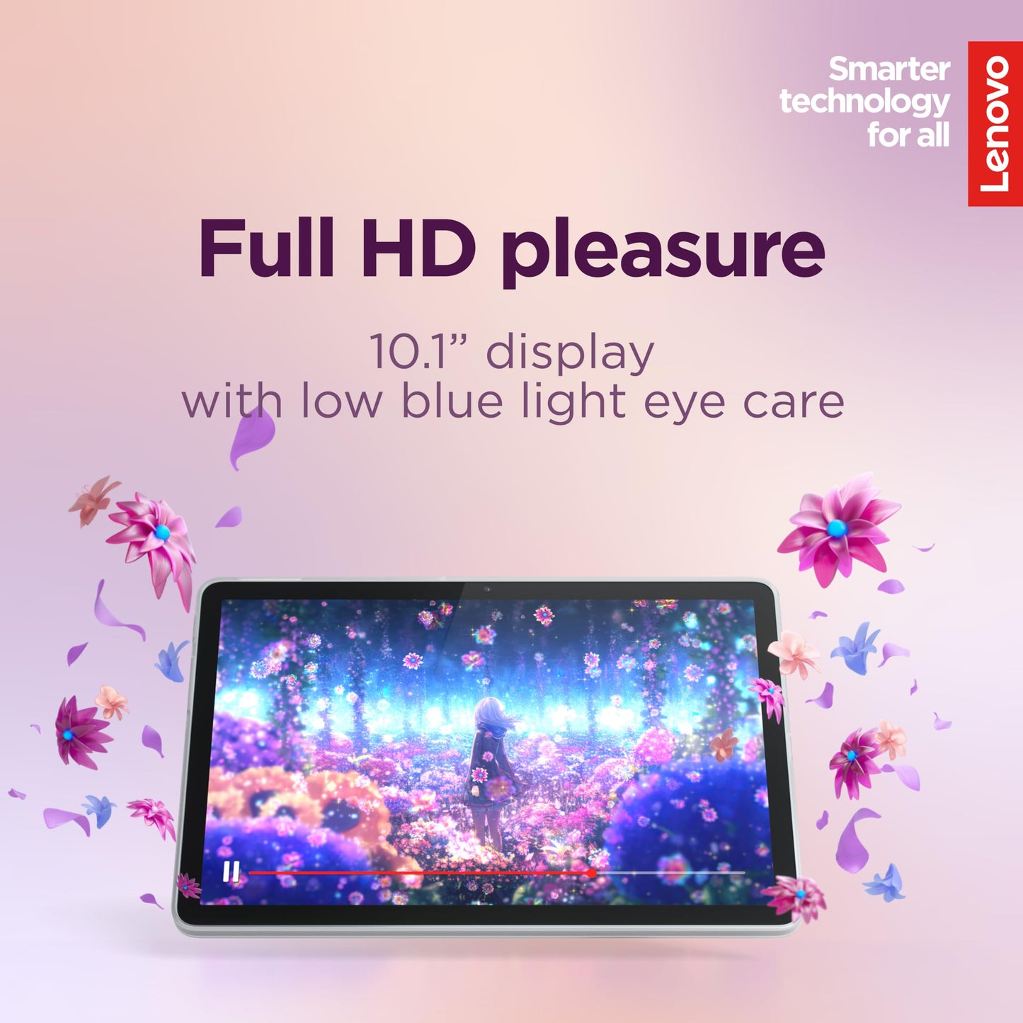Lenovo Tab M11 Android Tablet | 11 Inch Full HD 1200p | 128 GB | Lenovo Tab Pen | WiFi | 4 GB RAM | Luna Grey | Designed for Portable Entertainment