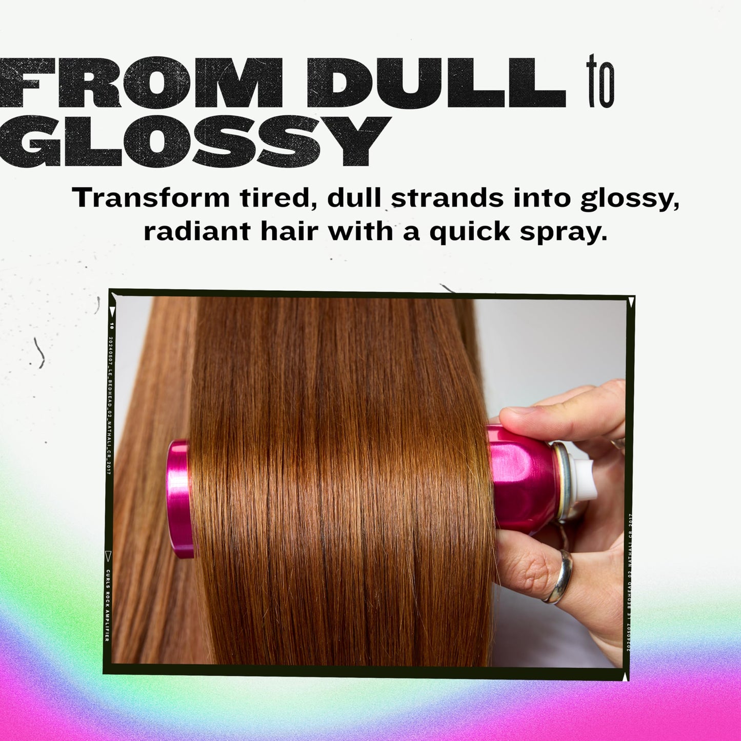 Bed Head by TIGI Headrush Shine Spray – Lightweight Shine Spray for Smooth, Glossy Hair – 200 ml