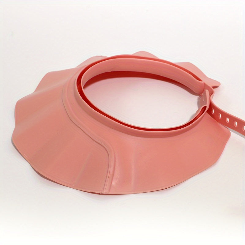 Adjustable Shower Cap for Youngsters | Soft, Water-Resistant & Eye Protection