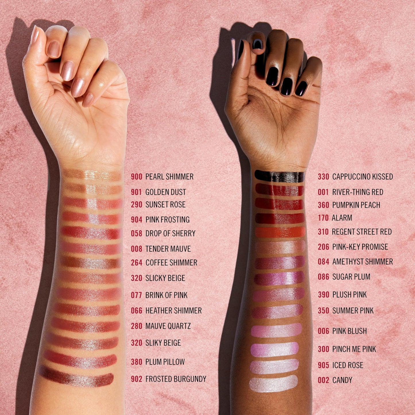 Rimmel Lasting Finish Lipstick 006 Pink Blush, Creamy Satin Finish, Long Lasting 8 HR Wear, Comfortable Formula, Rich Pigment