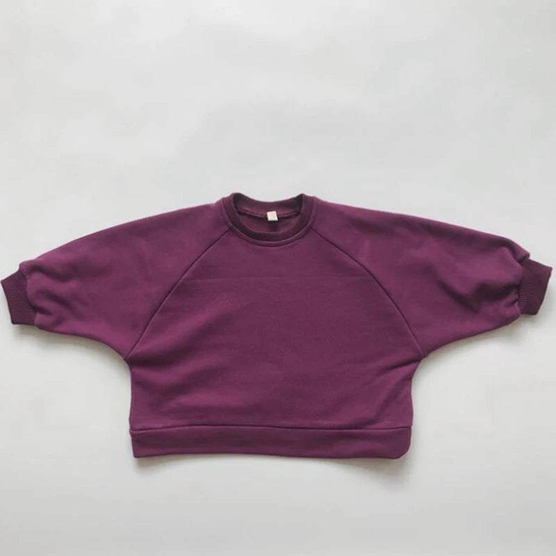 Children’s Japan Korean Style Sweatshirts | Autumn & Spring Casual Tops