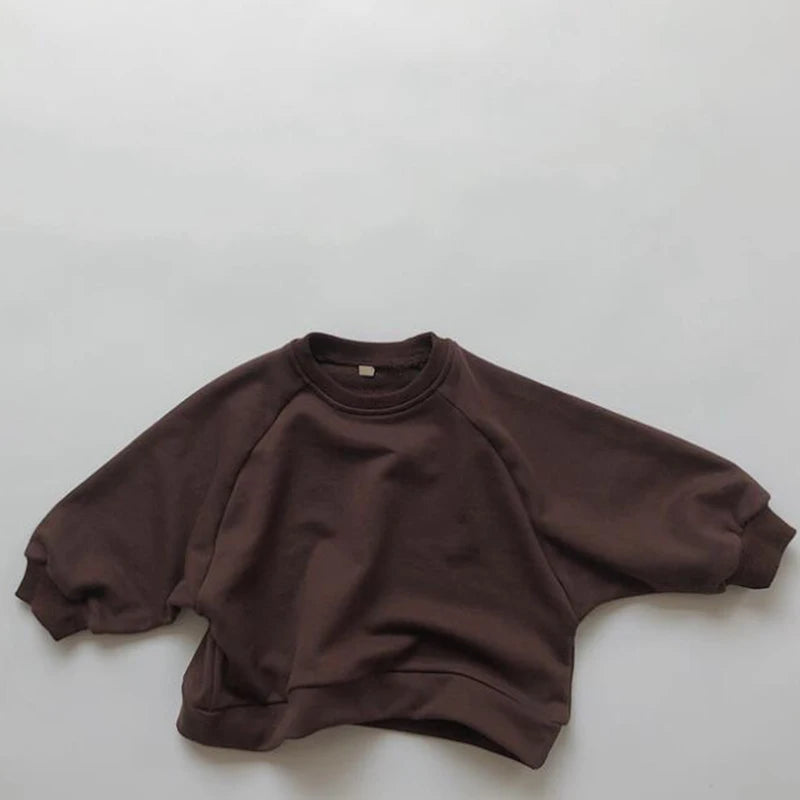 Children’s Japan Korean Style Sweatshirts | Autumn & Spring Casual Tops