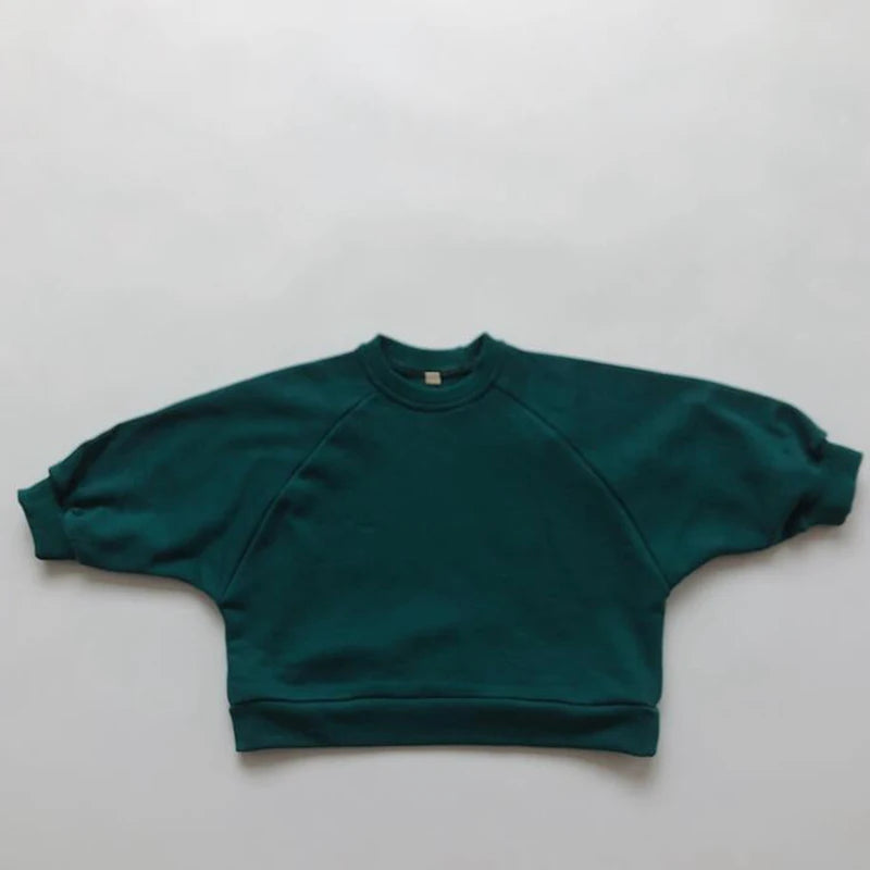Children’s Japan Korean Style Sweatshirts | Autumn & Spring Casual Tops