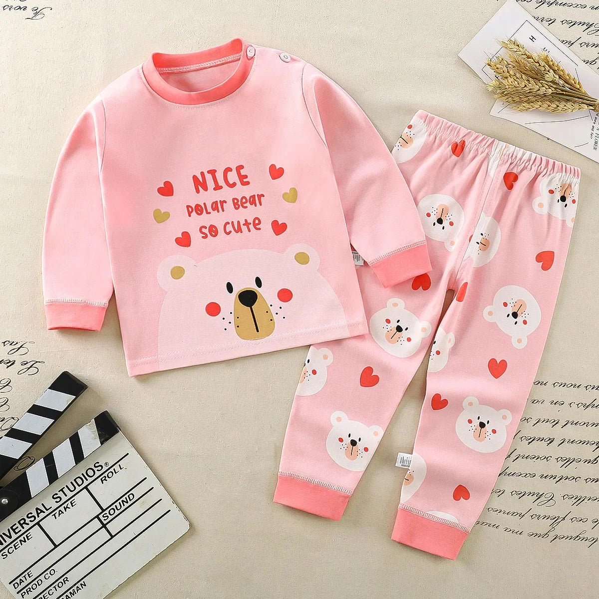 Kids Autumn Winter Clothing Sets | Cotton Pants, Sleepwear & Underwear