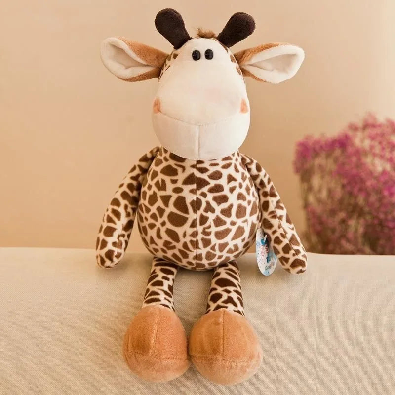 Stuffed Plush Animal Toys | Soft Jungle Lion, Tiger, Elephant & More