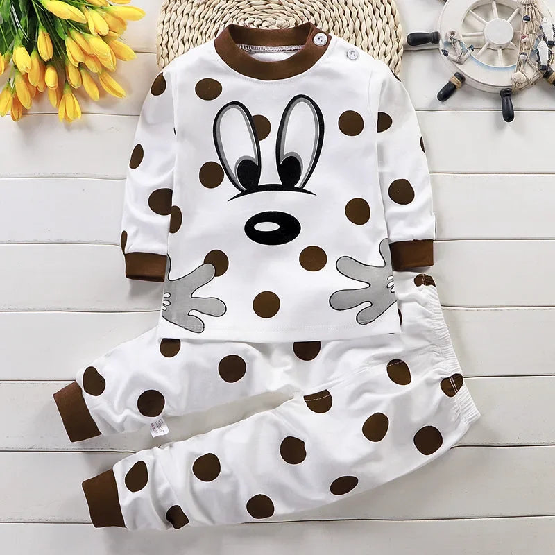 Kids Autumn Winter Clothing Sets | Cotton Pants, Sleepwear & Underwear