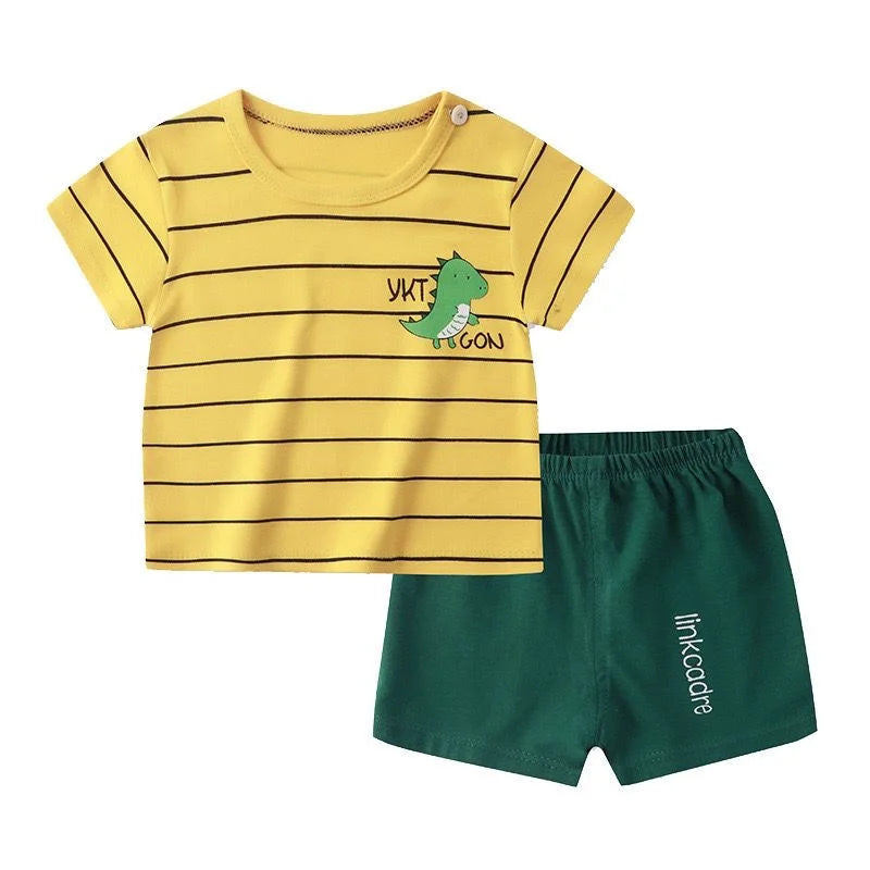 Kids Cartoon Summer Clothing Sets | Boys & Girls