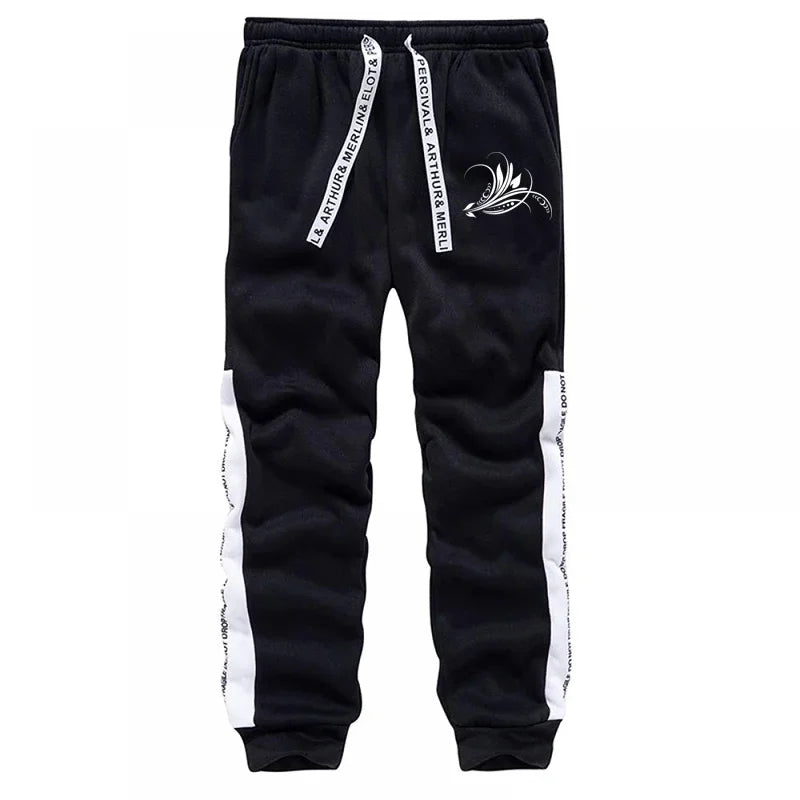 Men's Hoodies & Sweatpants Set | Casual Printed Sweatshirt Tracksuit
