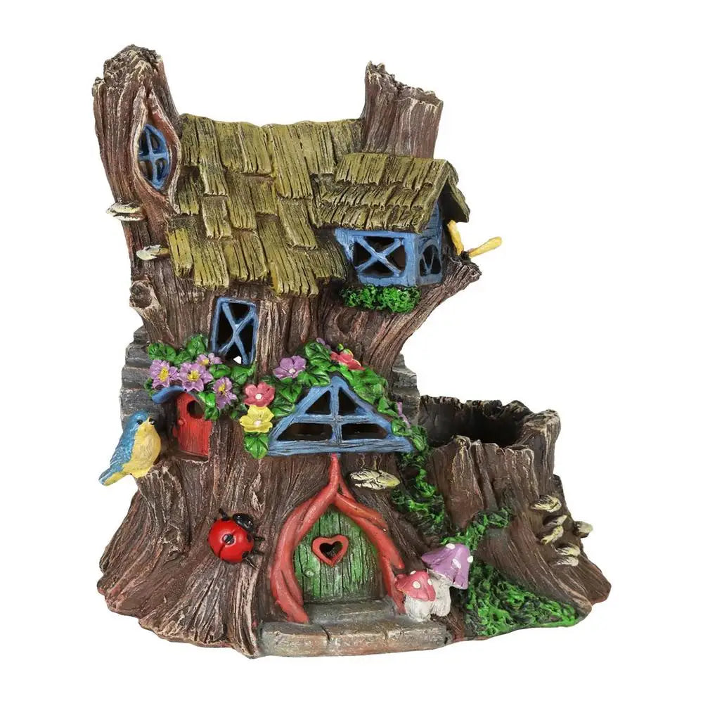 Fairy Garden House Wood Miniature Window And Door Decoration For Tree Art Sculpture Garden Decor For Porch Wall Living Room