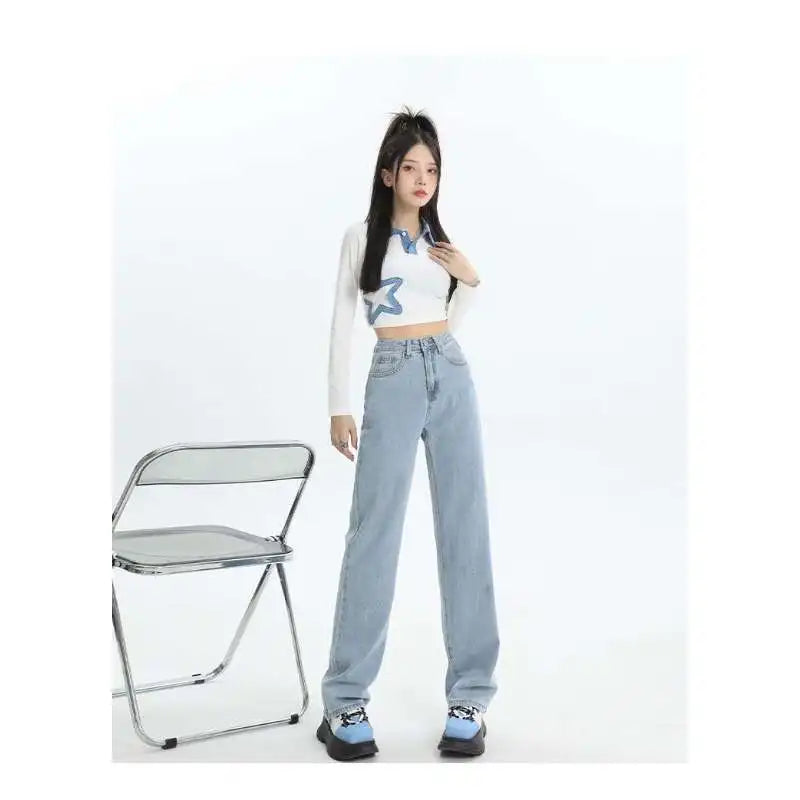 Vintage Wide Leg Jeans | Women’s High Waist Denim