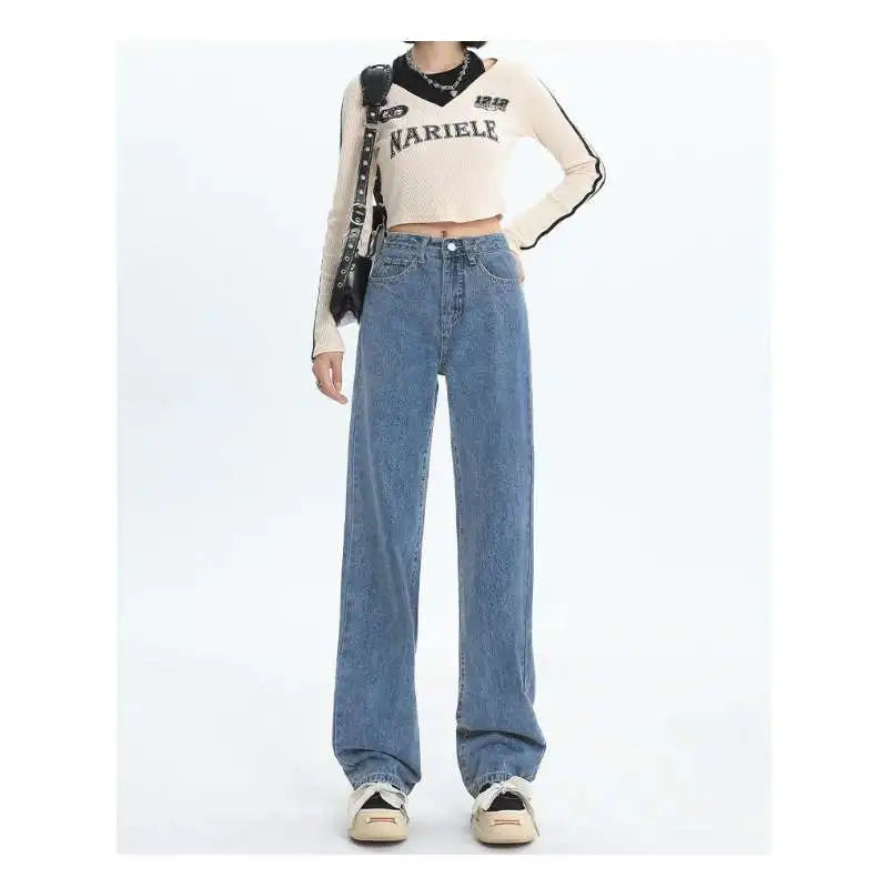 Vintage Wide Leg Jeans | Women’s High Waist Denim