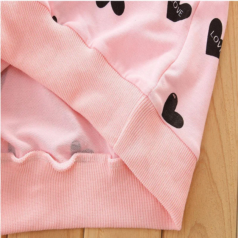 Toddler Girls Autumn & Spring Clothing Sets | T-Shirt, Skirt & Leggings