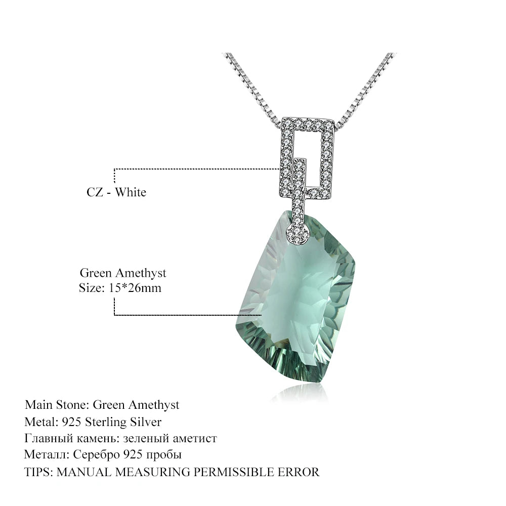GEM'S BEAUTY 925 Sterling Silver Jewelry Set | Elegant Fine Jewelry