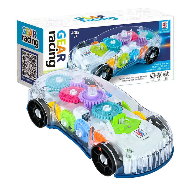Toddler Police Car Electric Toy | Music & Lights Vehicle for Kids