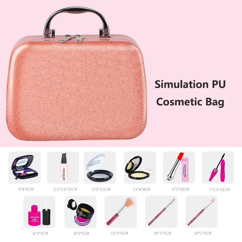 Girls’ Pretend Makeup Toy Set | Simulation Baby Cosmetics Play Kit