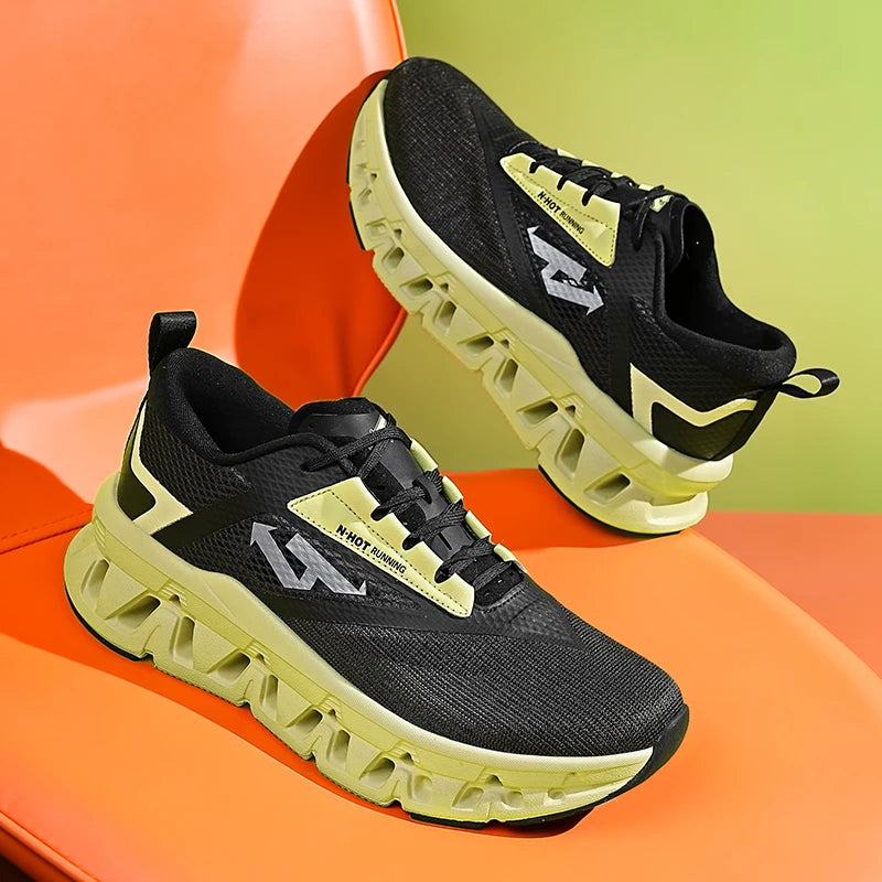 Men’s Breathable Lightweight Running Shoes | Comfortable Casual Sports