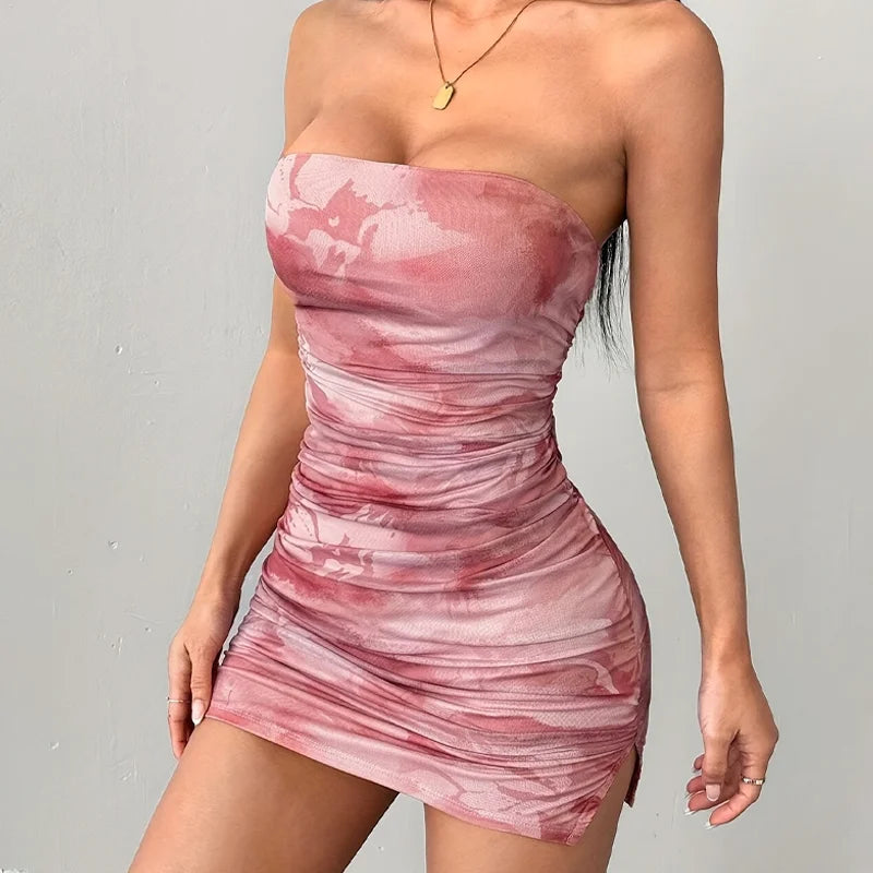 Y2K Women’s Spaghetti Strap Mini Dress | Summer 2025