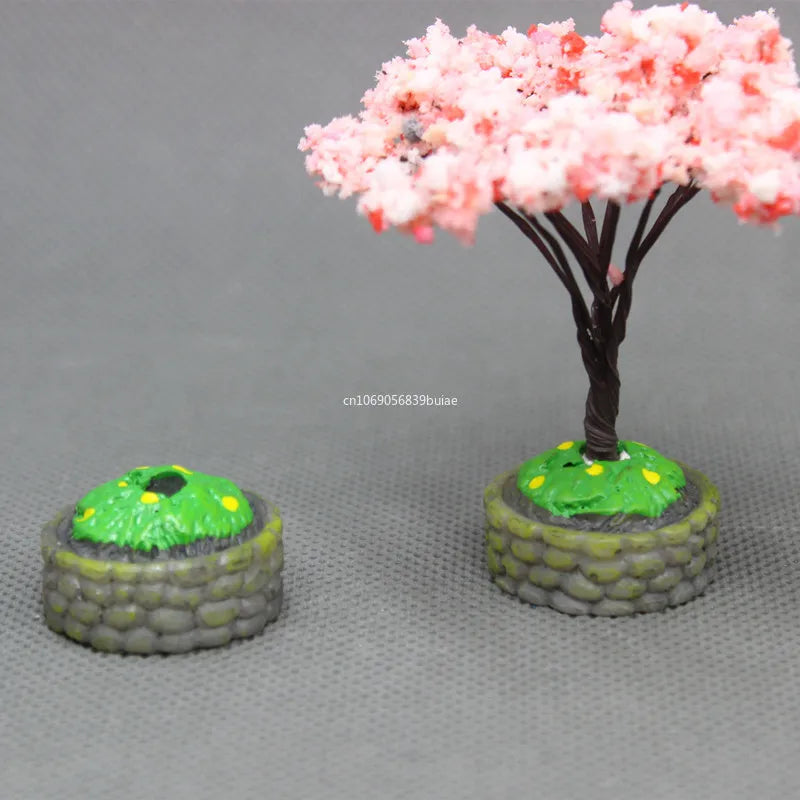 Artificial Tree Base Miniature Fairy Garden Home Houses Decoration Mini Craft Micro Landscaping Decor DIY Accessories Home Decor