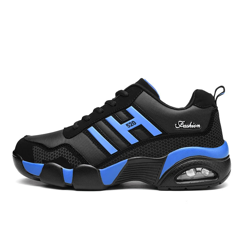 Men’s Winter PU Leather Boots | Waterproof Warm Trekking Sneakers
