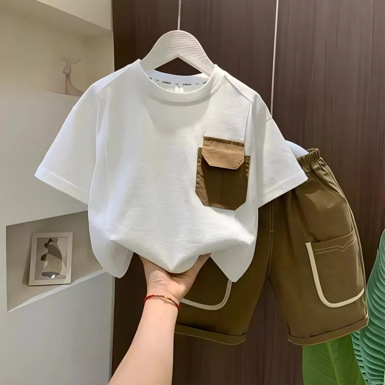 Boys’ Summer Clothing Suit | Korean Style Short Sleeve