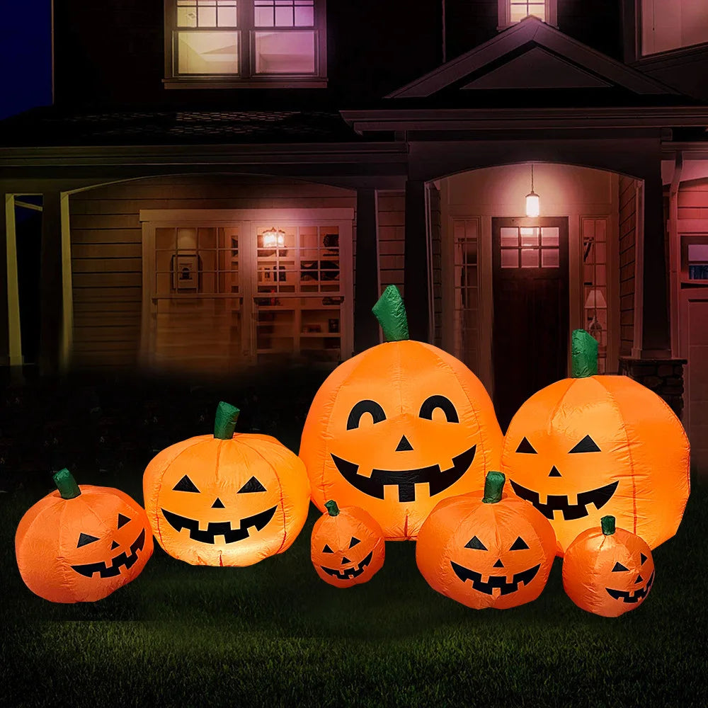 Giant Conjoined Pumpkin Ghost | Inflatable Outdoor & Festival Decoration
