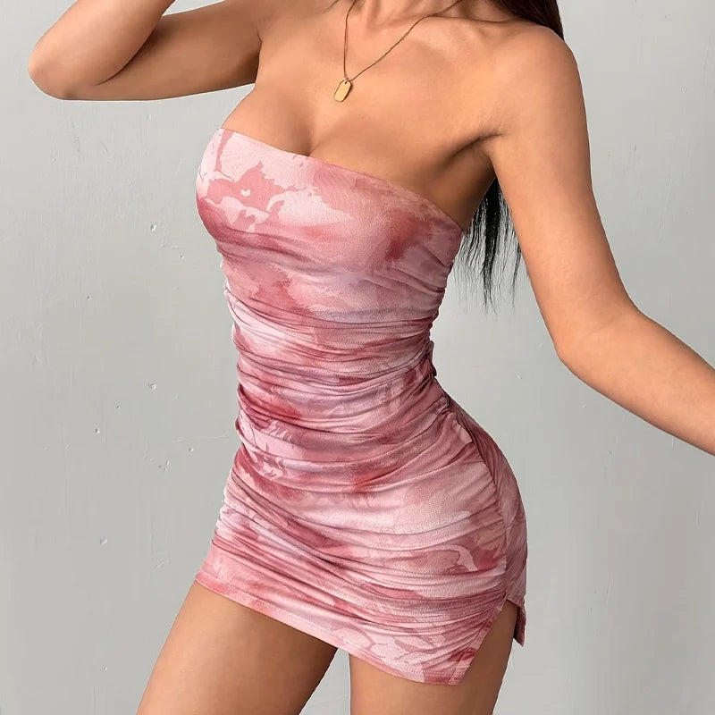 Y2K Women’s Spaghetti Strap Mini Dress | Summer 2025