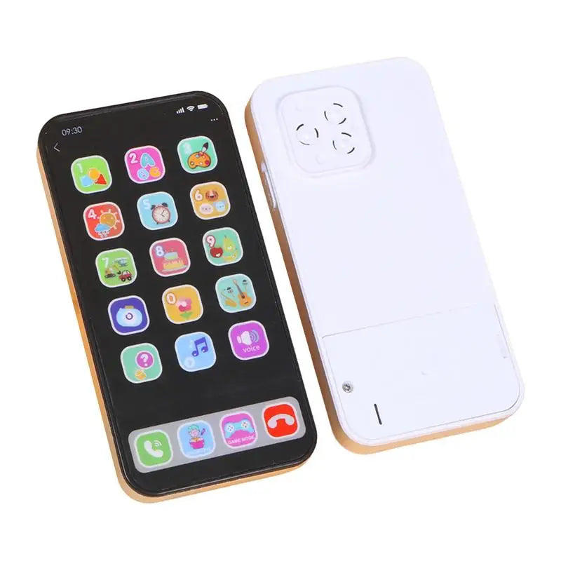 Music Toy Phone | Educational Touch Screen Light-Up Learning Toy