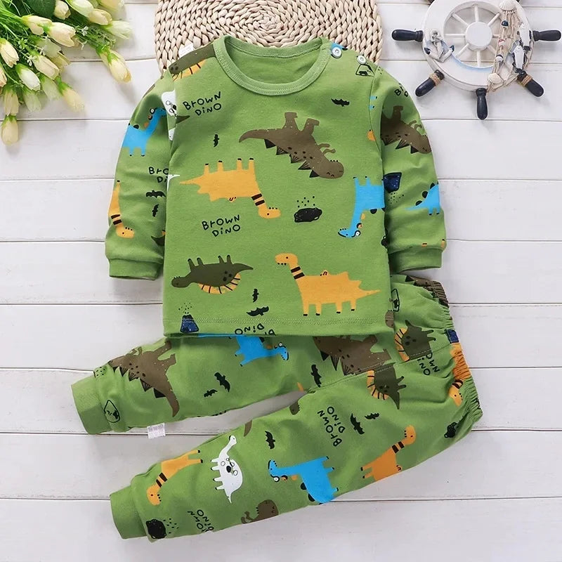 Kids Autumn Winter Clothing Sets | Cotton Pants, Sleepwear & Underwear