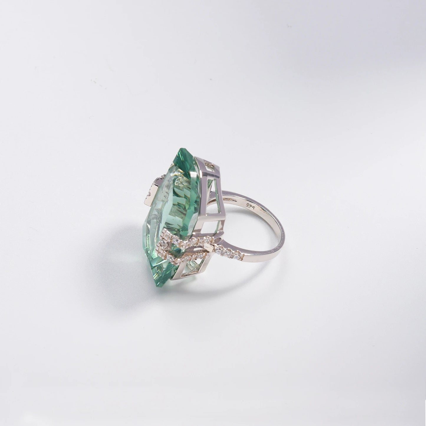 GEM'S BEAUTY 925 Sterling Silver Jewelry Set | Elegant Fine Jewelry