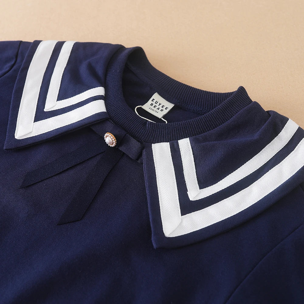 Girls’ Long Sleeve Tee Tops | Spring & Autumn School Hoodies & Sweatshirts