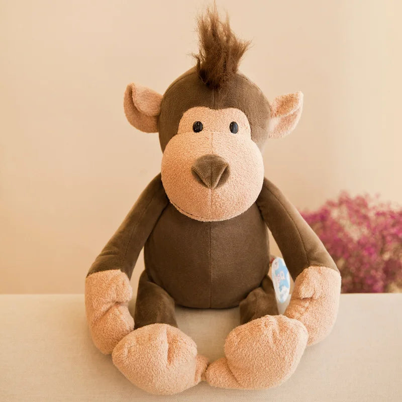 Stuffed Plush Animal Toys | Soft Jungle Lion, Tiger, Elephant & More