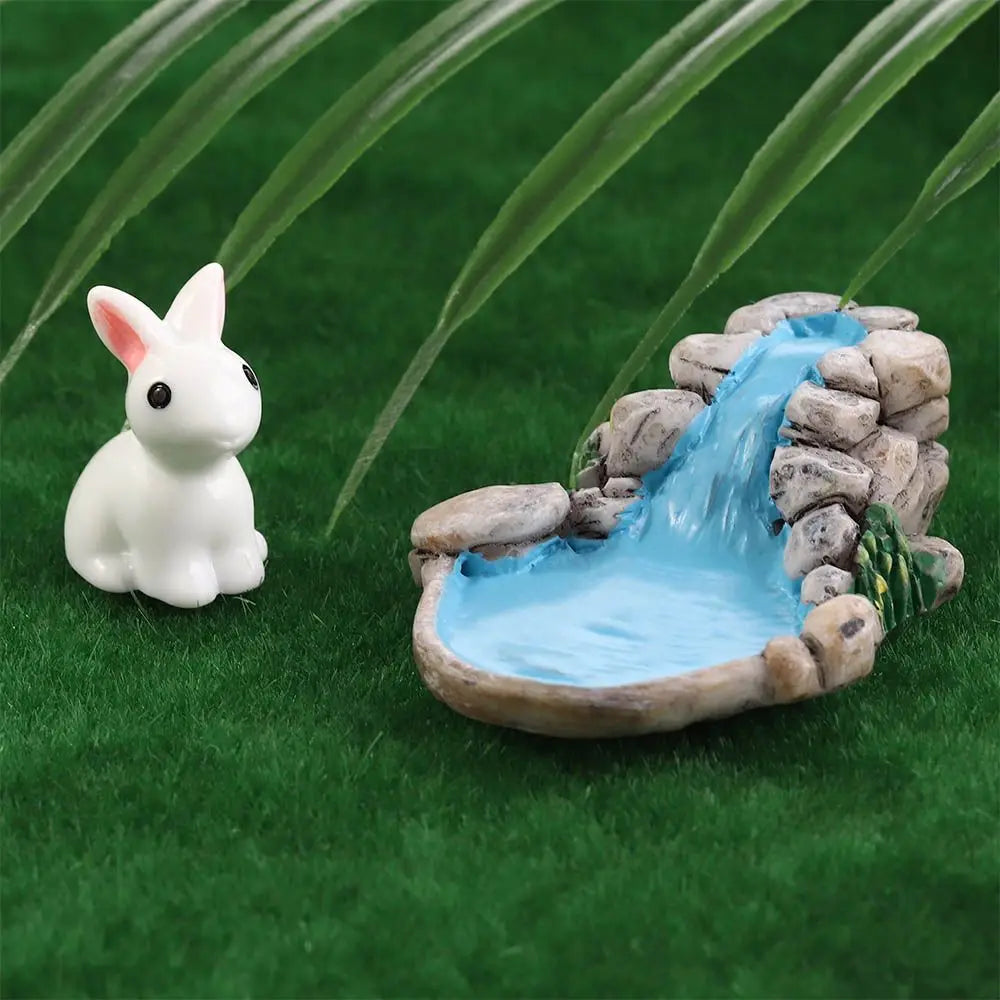Fairy Craft Pot Courtyard Lawn Bonsai Beautiful Mini Resin Crafts Decor Landscape Garden Miniature Retro Figurines