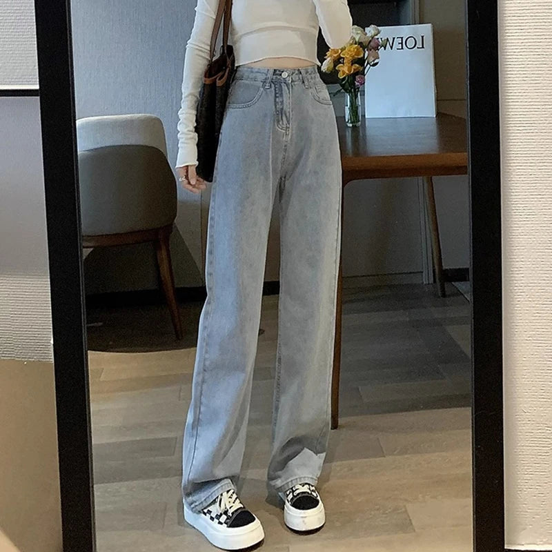 Vintage Wide Leg Jeans | Women’s High Waist Denim