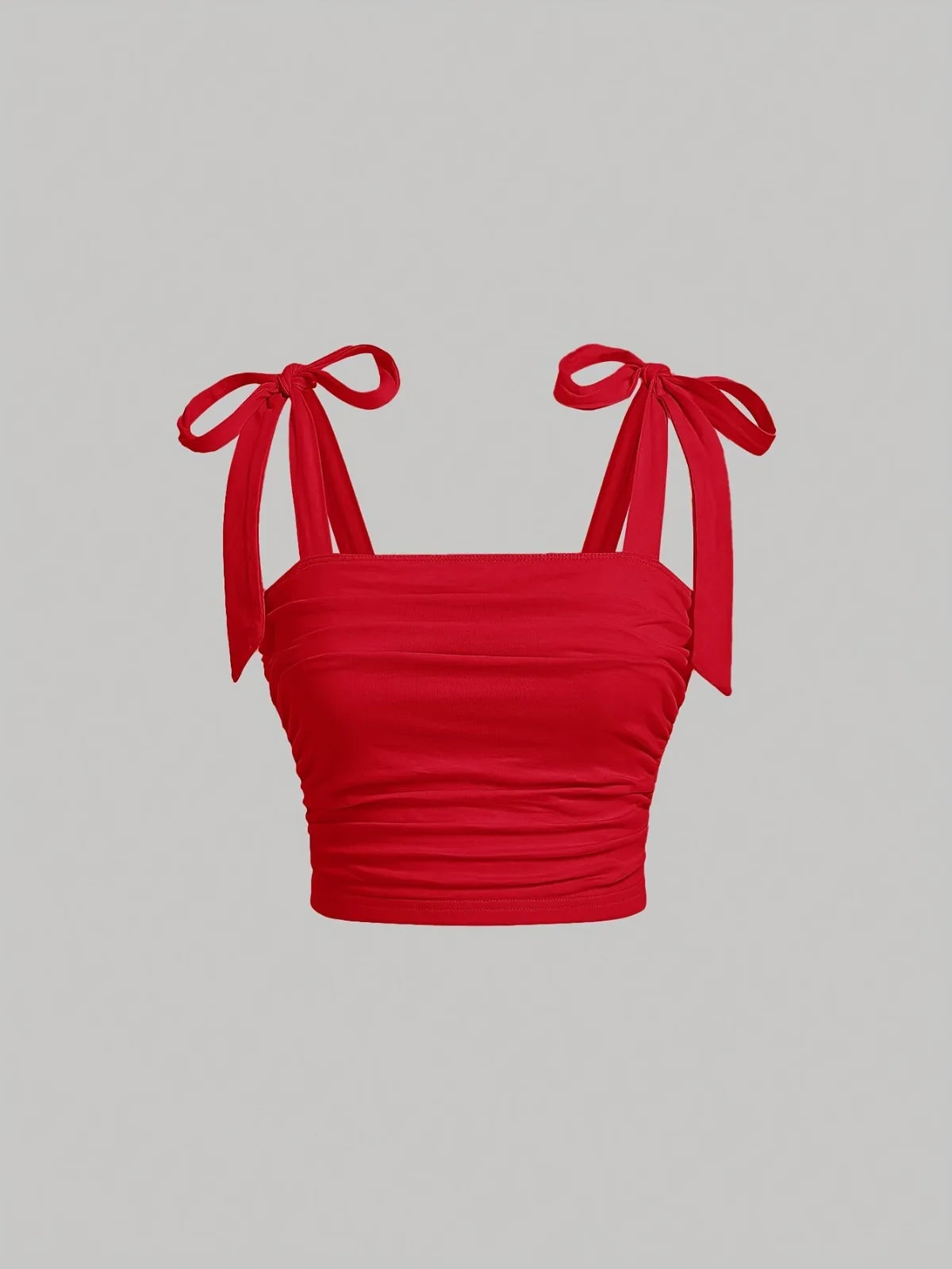 Tie Shoulder Crop Top | Women’s Y2K Summer Streetwear