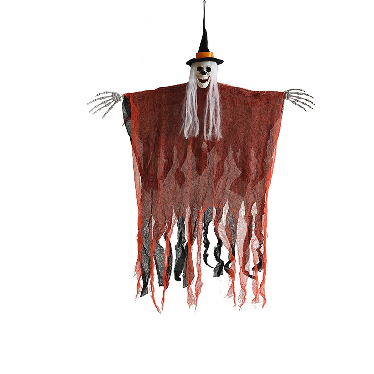 Skeleton Ghost Hanging Decoration | Spooky Horror Prop