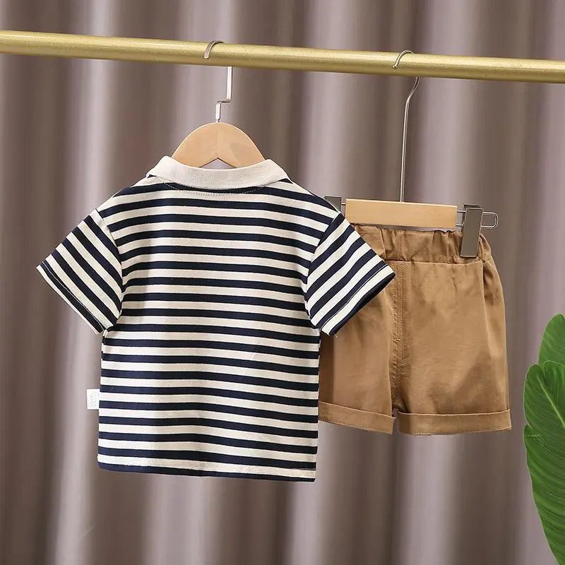 Boys’ Cartoon Clothing Sets | Baby Tee Shirt & Pants Outfits 1-4 Years