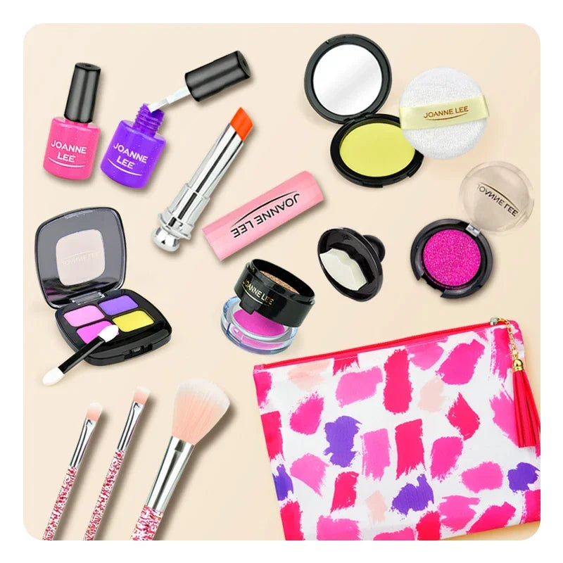 Girls’ Pretend Makeup Toy Set | Simulation Baby Cosmetics Play Kit