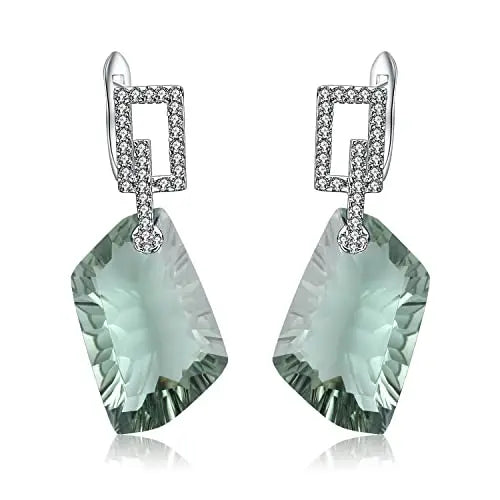 GEM'S BEAUTY 925 Sterling Silver Jewelry Set | Elegant Fine Jewelry