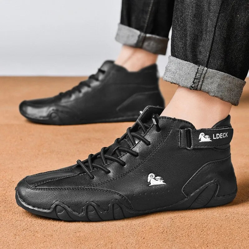 Men’s Casual Motorcycle Boots | Waterproof