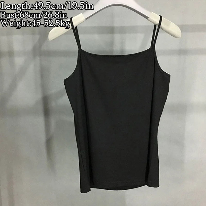 Women’s Sleeveless Slim Crop Top | Summer Casual Tee