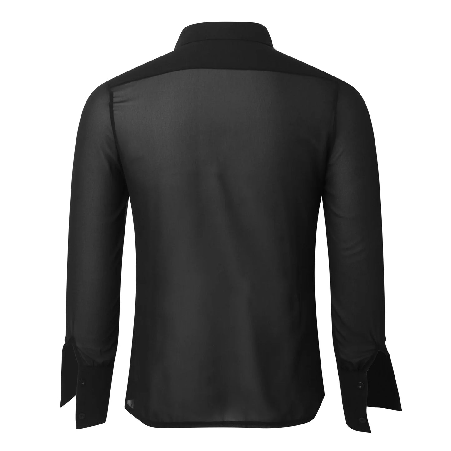 Men’s Mesh See-Through Shirt | Lightweight Fashion