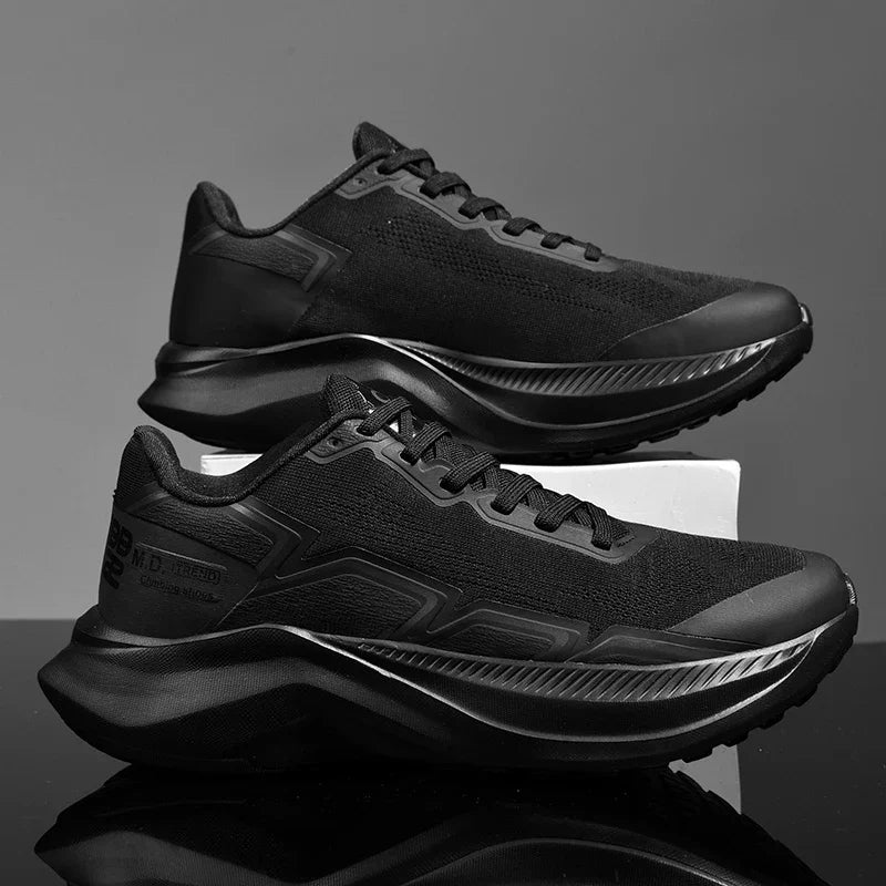 New Men’s White Running Shoes | Non-Slip Outdoor Sports Sneakers