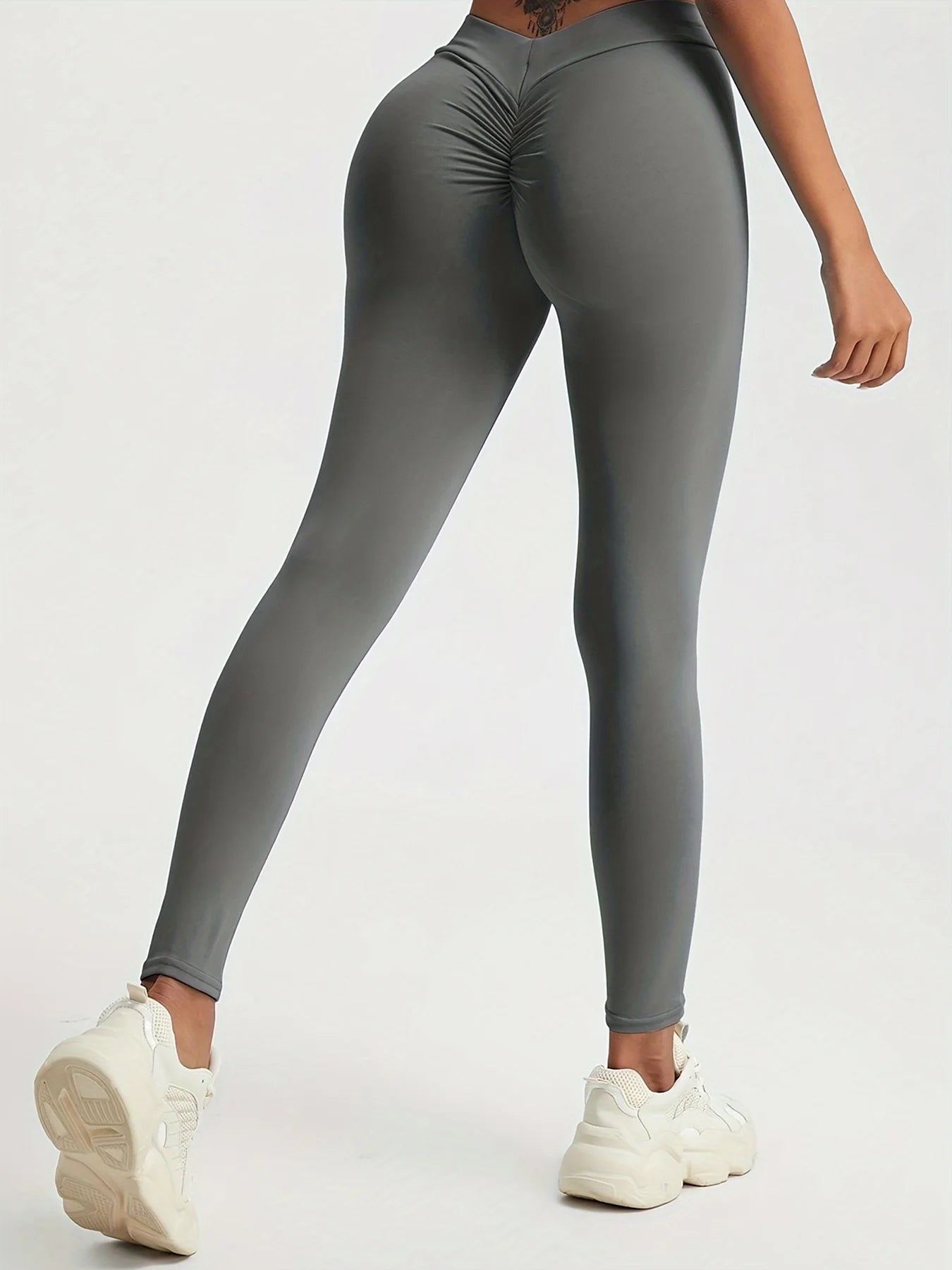 Low Waist V-Waist Yoga Leggings | Women’s Fitness Pants