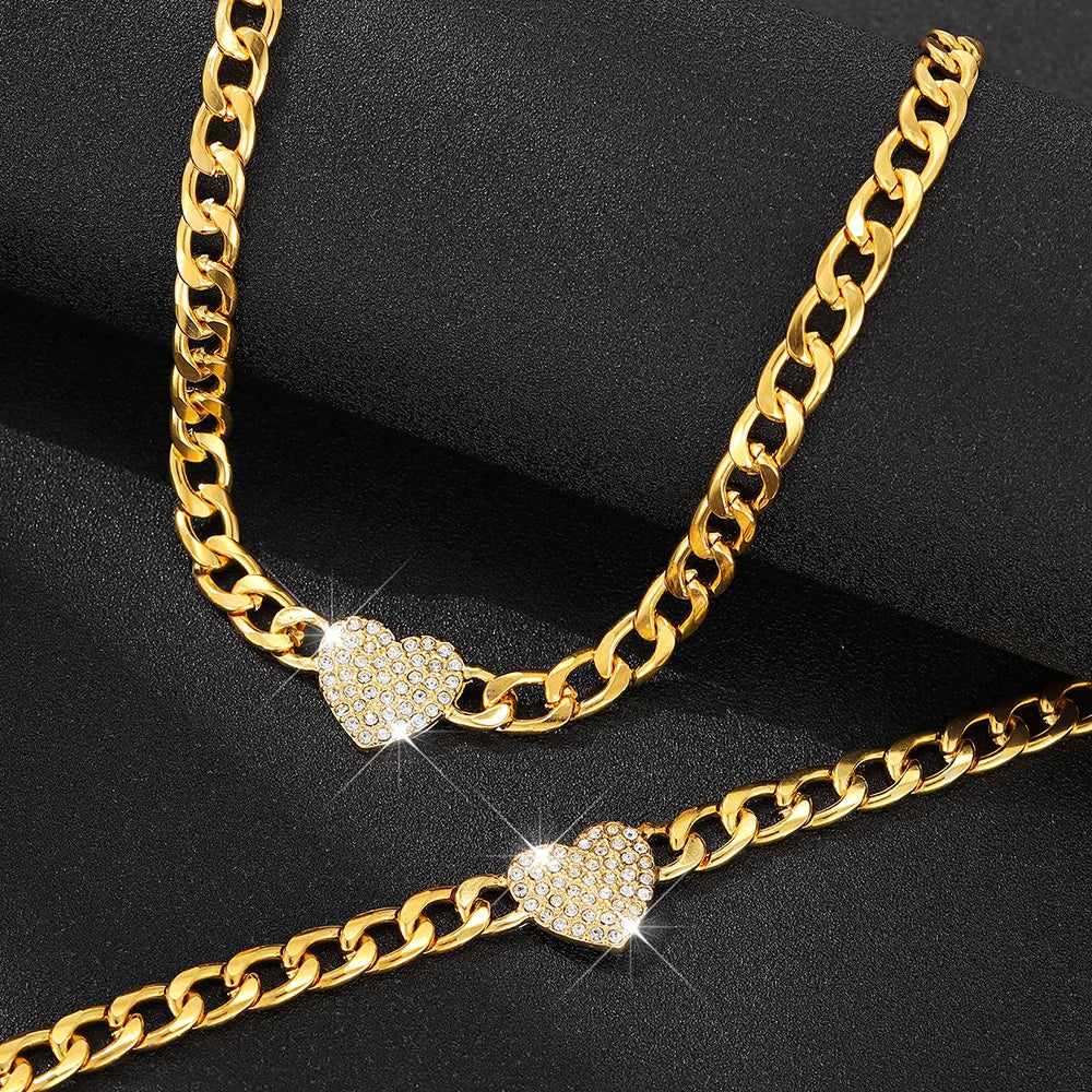 2pcs Classic Jewelry Set for Women | Fashionable Party & Work Wear