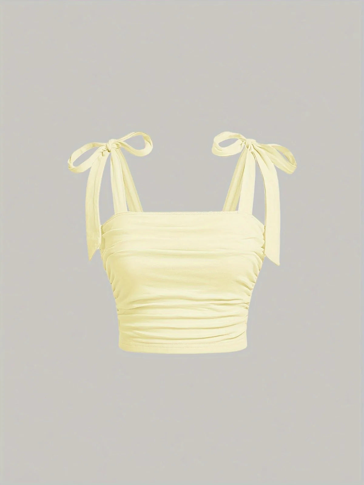 Tie Shoulder Crop Top | Women’s Y2K Summer Streetwear