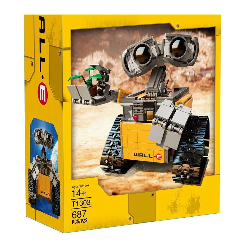 Robot Mobilization Puzzle Building Blocks | Wall-E Assembly Toy Gift