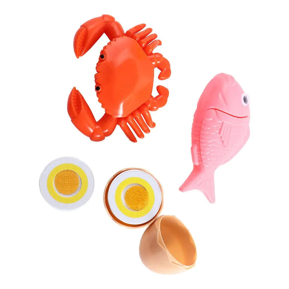 Pretend Play Kitchen Toys | Cutting Vegetable & Fruit Plastic Food Set